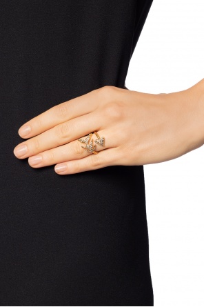 Ring with swarovski crystals, zdjęcie 2 Ring with swarovski crystals od Givenchy
